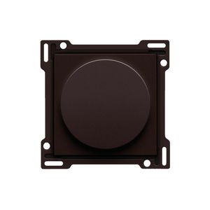 Afwerkingsset 1-2-3 draaischakelaar motoren dark brown