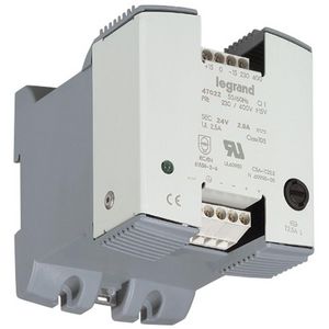 Gelijkgerichte gefilterde voeding 24Vdc 2.5A 60W