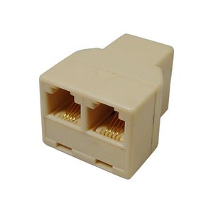 Koppelblok modulair 3-weg rj11 3xfemale VVE=10