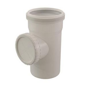 Inspectiebuis PP 125 Rolux half CLV transparant
