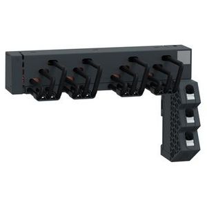 4 aftakkingen busbar GV2 63A rechts-voedende snap-in