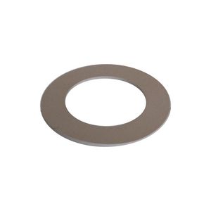 Platte flens 1" 30x62x2mm wit VVE=50