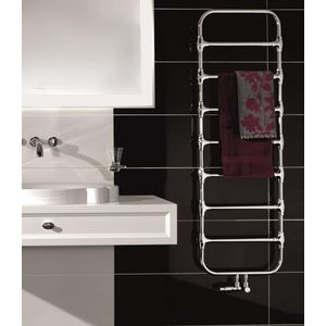 Handdoekradiator Nobis 1520x500mm Chroom 288W Vert.