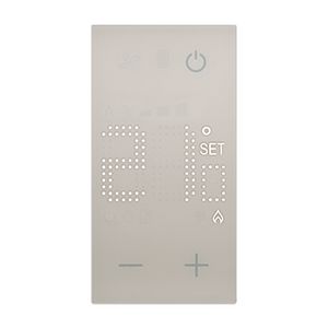 Thermostaat 110-230V zand 2 mod. Living Now