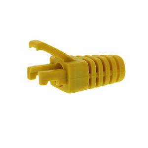 Kist a 25st. Kabelbeschermingstule 6.5mm Geel compacte RJ45
