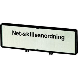 Klemmen met schild+schild Hoofdschakelaar ZFSNT65-P3 (taal Deens)