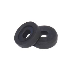 Zak a 100st. Kraanschijf 17mm v.Grohe-Longlife Zwart TPE