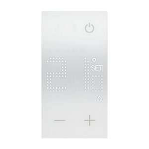 Thermostaat 110-230V wit 2 mod. Living Now