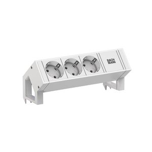 Desk 2 3x 230V RA 0,2m GST o.g. volledig wit