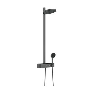 Pulsify S Showerpipe 260 2 straalsoorten EcoSmart met ShowerTablet Select 400 Brushed Black Chrome