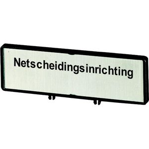 Klemmen met schild+schild Hoofdschakelaar ZFSNT67-P3 (taal Nederlands NL)
