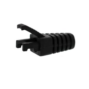 Zak a 25st. Kabelbeschermingstule 6.5mm Zwart compacte RJ45