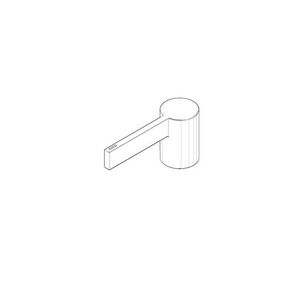 Greep Hot 32x48x99mm chr