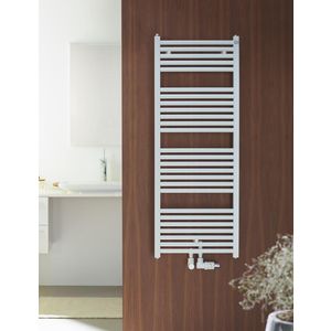Handdoekradiator Zeno dubbellaags 1171x1000mm 1512W wit ral9016