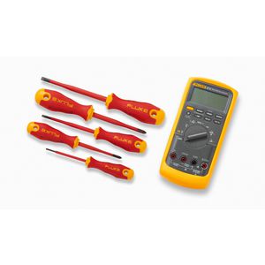Industriele multimeter & 5 geisoleerde schroevendraaiers