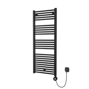 Elektrische radiator CALOR SCALA 1255x500mm 500W zwart 120cm snoer incl. digitale thermostaat
