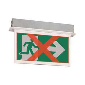 Noodverlichting plafond inbouw centraal adaptieve evacuatie DX 30m