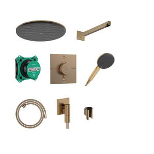Raindance Alive S Design doucheset 300 1 straalsoort met ShowerSelect Comfort E incl. iBox universal 2 Brushed Bronze