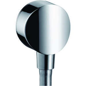 Ecostat Fixfit S slangaansluit. chroom 1/2x1/2 met terugslagklep