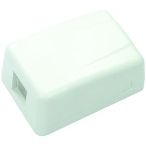 Doos a 5st. Wandcontactdoos 1 poort Opbouw