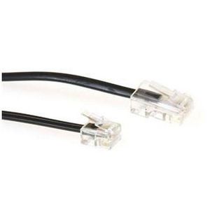 Verloopsnoer RJ11-RJ45 3M zwart