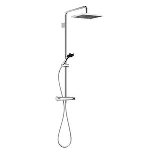 Symrics Showerpipe m douchethermostaat excl handdouche chr