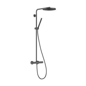 Pulsify S Puro Showerpipe 260 1 straalsoort EcoSmart met Ecostat Fine Brushed Black Chrome
