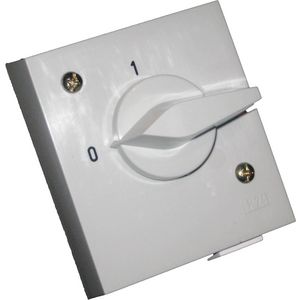 Wasmachine schakelaar 25A 3-polig inbouw met knop