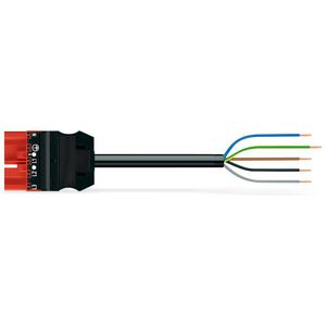 Geconf.aansluitkabel Eca Steker/open einde 771-9975/207-501