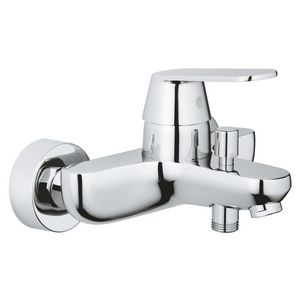 Eurosmart Cosmopolitan badkraan chroom hoh 150mm incl. S-koppelingen