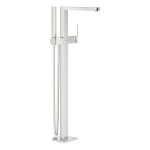 Plus vrijstaande badmengkraan 23846DC3 supersteel (rvs look)