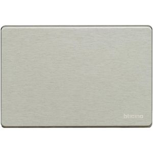 Afdekplaat Magic blinde 3 modulen Aluminium