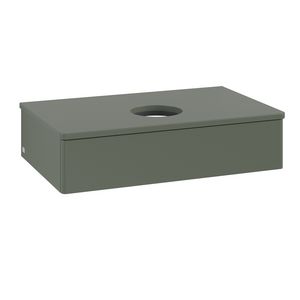 Wastafelonderkast Antao 800x190x500mm L.Green Matt Lacquer K08010HL