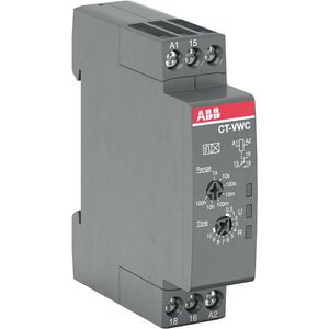 Tijdrelais puls opkomend 1c/o 24-48VDC/24-240VAC