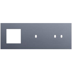 Afdekplaat 3-voud horiz. 71mm centerafst. 226-57720