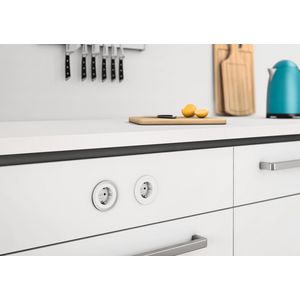 Pix 1x 230V RA 0,2m GST o.g. volledig wit