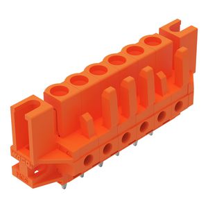 THT FE steker RE raster 5,08mm oranje 232-166/047-000 VVE=50