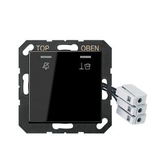 Hotelafdekking A500 zwart m.LED230V buitenm.