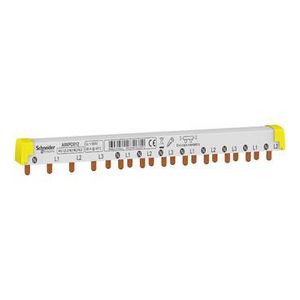 Comb-railsysteem Acti9 iC40 3P+N 12 modules hybride boven
