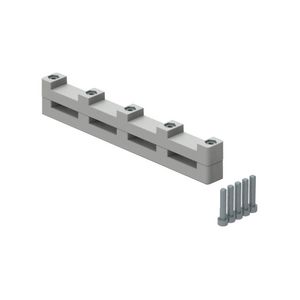 Railsteun H30mm DPX3 -DMX3 1600A 3-polig + N zwevend -isol.