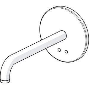 afwerkset voor wastafelkraan,3V, Bluetooth, KW, 310mm