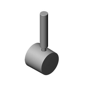 Greep v. Wastaf st. Hendel 52x35x117mm chr 90206600300-00