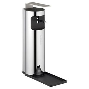 LotiOndispenser wandmodel/ z. raam roestvrij staal/zwart