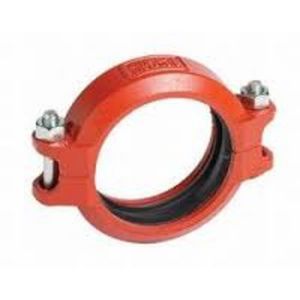 Groefkoppeling flexibel 75 oranje 1"x33,7mm