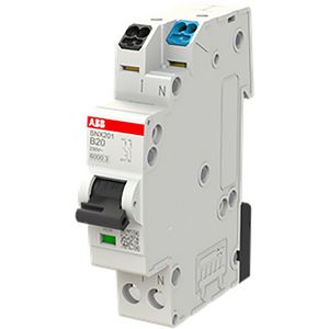 Installatieautomaat 1+NP B-karakteristiek 20A SNX201-B20