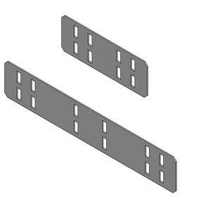 Koppelplaat 60x150mm sendzimir verzinkt