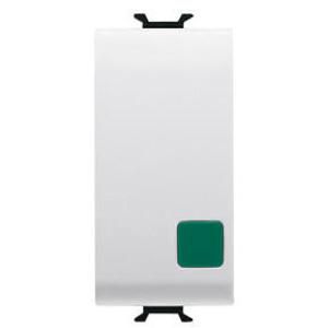 DRUKKNOP 1P 250 Vac-NO+NC 16 A-START-GROENE LENS-1 M VVE=12