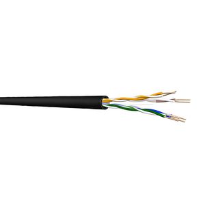 Doos a 305m. SuperCat 6 23 cat 6 U/UTP PE bk# 4x2x23 AWG