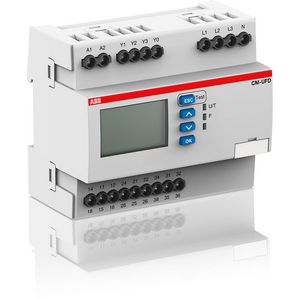 Bewakingsrelais CM-UFD 3W L-L= 0-550VAC L-N=0-317VAC