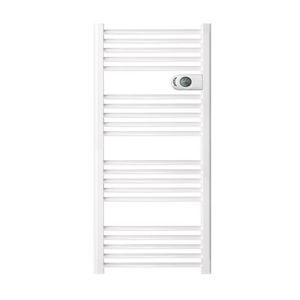Elektr. alu. handdoekradiator CALOR DRY V2 750W wit RAL9003 505x1030mm incl. klokthermostaat (op bedieningshoogte) 